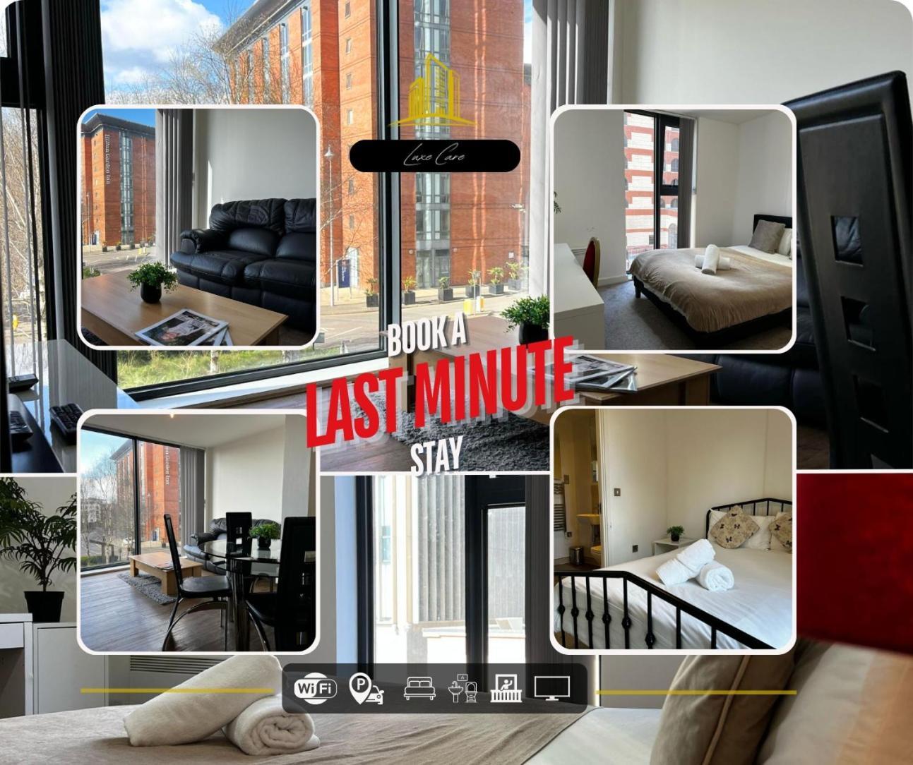 Last-Minute Specials L Book It Now L Sleeps Up To 4 L 2 Bed 2 Bath - Gym - Prime Birmingham Location L Jvt Short Lets エクステリア 写真